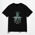 Lady Liberty Oversized Graphic Tee