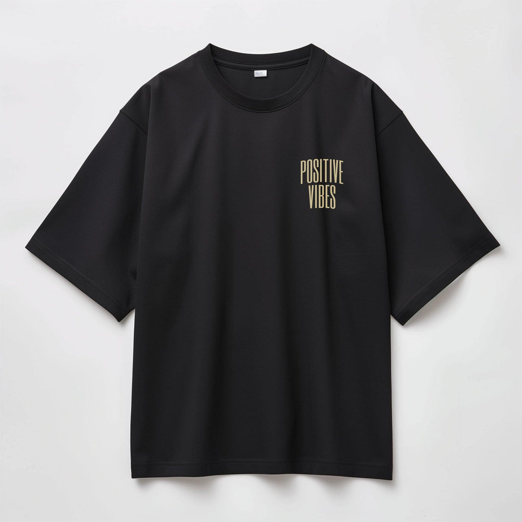 Positive Vibes Premium Oversized Tee