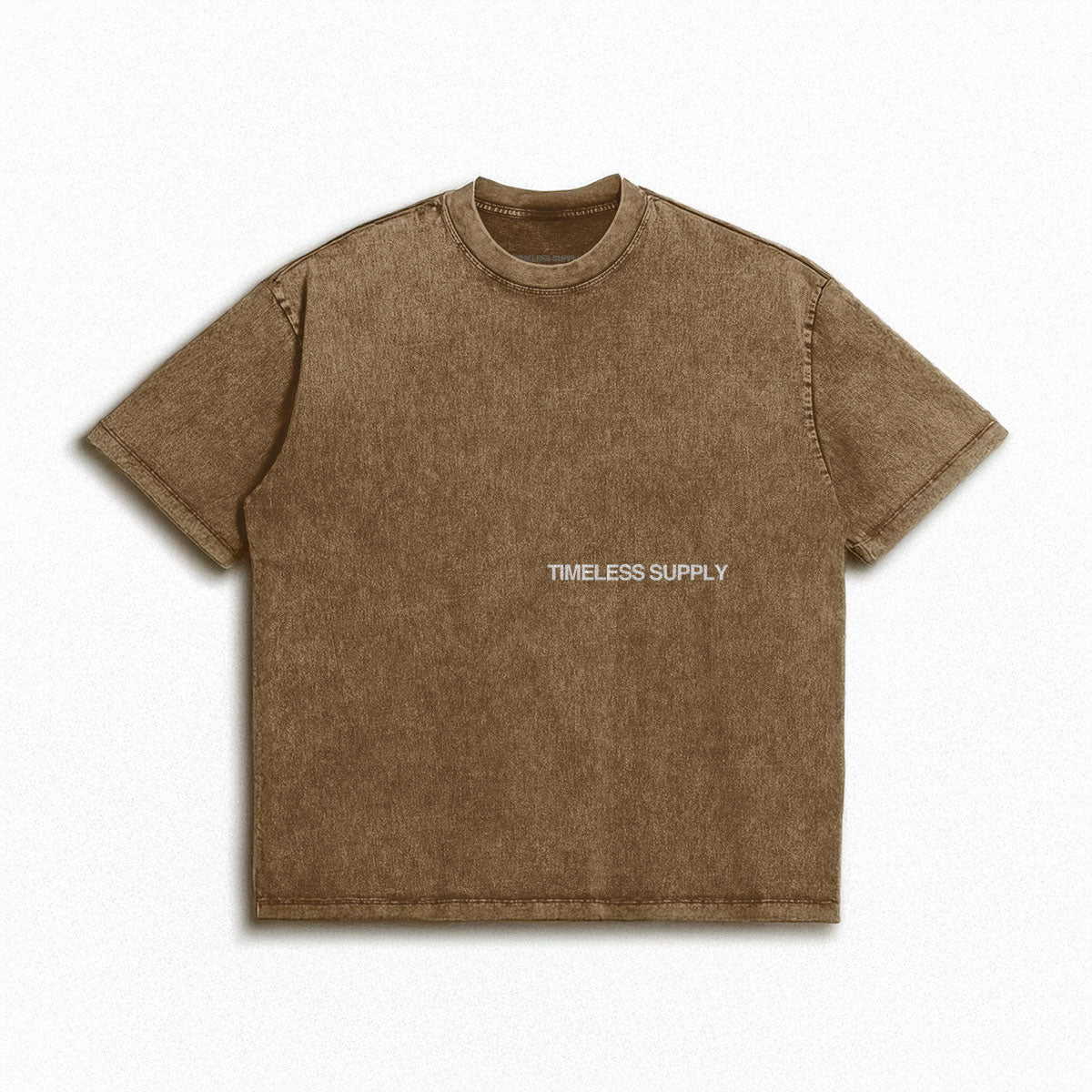 Stone Wash Oversized Logo Tee