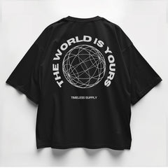 World is Yours Premium Oversized Tee