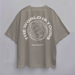 World is Yours Premium Oversized Tee