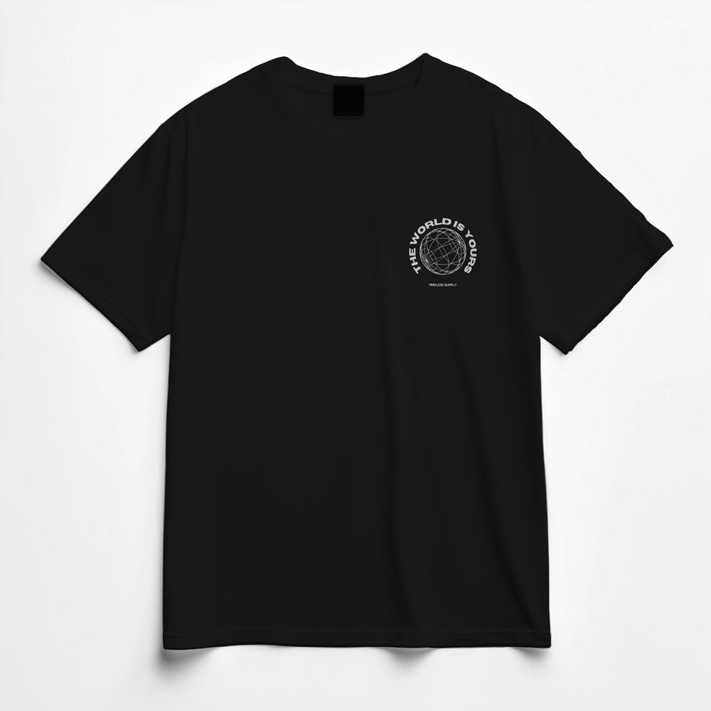 World is Yours Oversized Graphic Tee – Timeless Supply™