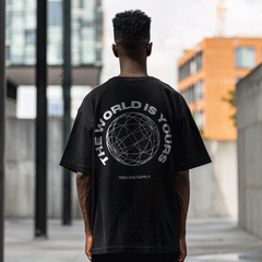 World is Yours Premium Oversized Tee